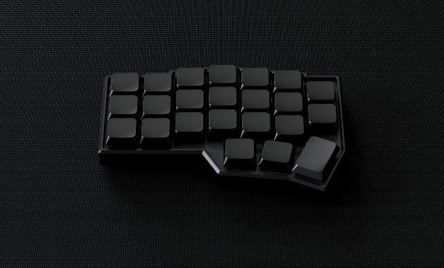 Corne Chocolate v4, built