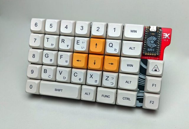 eternal keypad, built