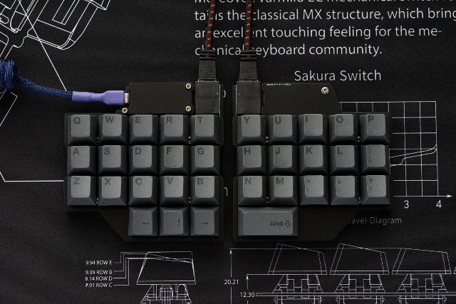 reviung34 split, built
