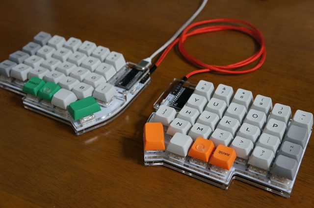 Lily58, built